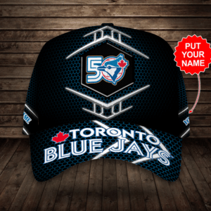 Personalized Toronto Blue Jays 50th Anniversary Classic Cap - TANTN21983