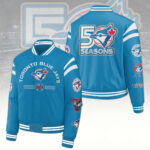 Toronto Blue Jays 50th Anniversary Varsity Jacket – TANTN21946