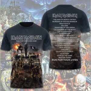 Iron Maiden 3D Apparel - TMTHU4251