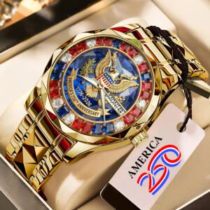 America250 Alloy Luxury Quartz Watch - MAITM14959