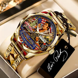 America250 x Elvis Presley Alloy Luxury Quartz Watch - TANTN21742