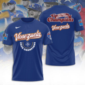 Venezuela 2026 World Baseball Classic Champions 3D Apparel - TANTN21750