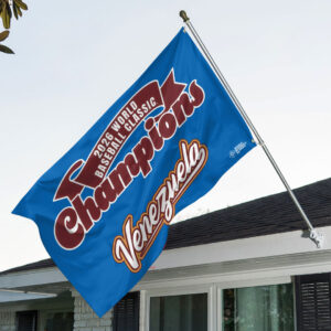 Venezuela 2026 World Baseball Classic Champions 3D Double-side House Flag - TANTN21748