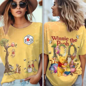 Winnie-the-Pooh 100th Anniversary 3D Apparel - TMTHU4556