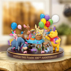 Winnie-the-Pooh 100th Anniversary Custom Shape Acrylic Plaque - TMTHU4769