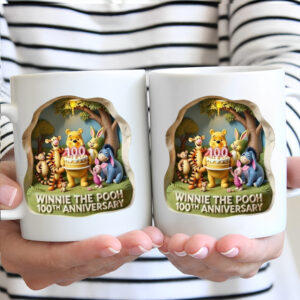 Winnie-the-Pooh 100th Anniversary Ceramic Mug - TMTHU4187
