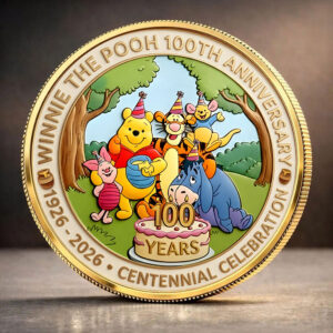 Winnie-the-Pooh 100th Anniversary Commemorative Coin - TANTN21776