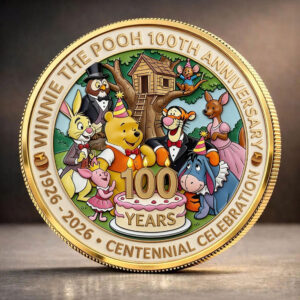 Winnie-the-Pooh 100th Anniversary Commemorative Coin - TANTN21777
