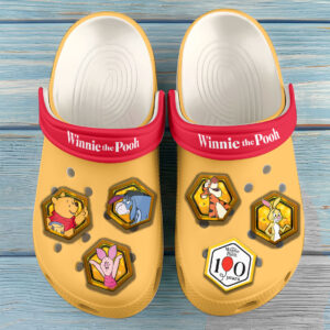 Winnie-the-Pooh 100th Anniversary Custom Clogs - TANTN21795
