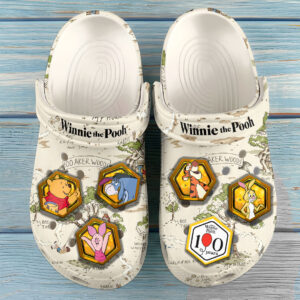 Winnie-the-Pooh 100th Anniversary Custom Clogs - TANTN21796