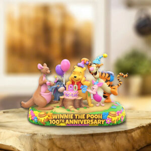 Winnie-the-Pooh 100th Anniversary Custom Shape Acrylic Plaque - TMTHU4554