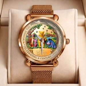 Winnie-the-Pooh 100th Anniversary Mesh Strap Quartz Watch - HOATT16755