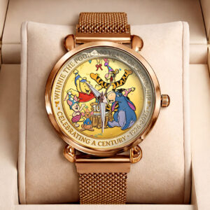 Winnie-the-Pooh 100th Anniversary Mesh Strap Quartz Watch - HOATT16906