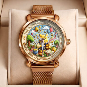 Winnie-the-Pooh 100th Anniversary Mesh Strap Quartz Watch - HOATT16817