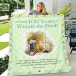 Winnie-the-Pooh 100th Anniversary Quilt Blanket – TMTHU4564