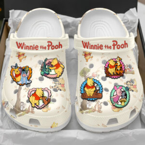 Winnie-the-Pooh Custom Clogs - HOATT16474