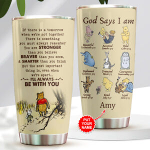 Personalized Winnie-the-Pooh 100th Anniversary Tumbler Cup - VANDH5120