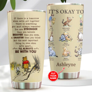 Personalized Winnie-the-Pooh 100th Anniversary Tumbler Cup - VANDH5136