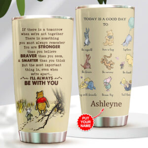 Personalized Winnie-the-Pooh 100th Anniversary Tumbler Cup - VANDH5137