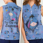Winnie-the-Pooh x Eeyore Women Sleeveless Polo Shirt – HOATT16849