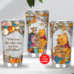 Personalized Winnie-the-Pooh Tumbler Cup – VANDH5013