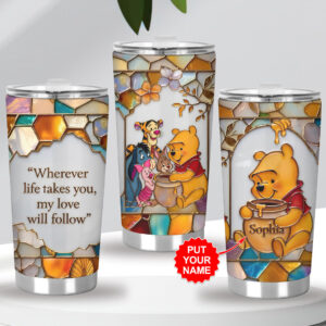 Personalized Winnie-the-Pooh Tumbler Cup - VANDH5013