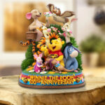 Winnie-the-Pooh 100th Anniversary Custom Shape Acrylic Plaque – TMTHU4365