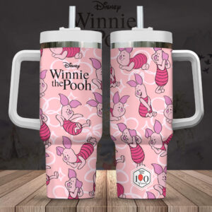 Winnie-the-Pooh x Piglet 100th Anniversary 40oz Stanley Tumbler - GNE5694