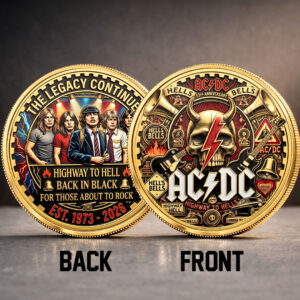 AC/DC 53rd Anniversary 2026 Commemorative Coin - TMTHU5165