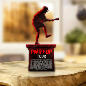 AC/DC Custom Shape Acrylic Plaque - GNE5930