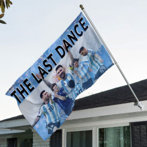 Argentina National Football Team x Lionel Messi 3D Double-side House Flag - TANTN21989