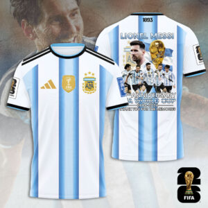 Argentina National Football Team x Lionel Messi 3D Apparel - TANTN21991
