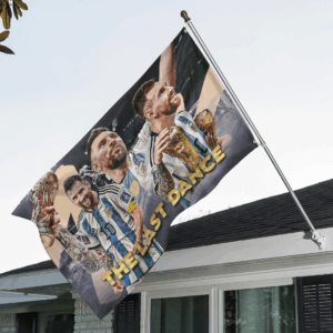 Argentina National Football Team x Lionel Messi 3D Double-side House Flag - TANTN21990