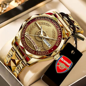 Arsenal FC Alloy Luxury Quartz Watch - TANTN22413