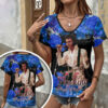 Elvis Presley 3D Women’s V-Neck T-Shirt - HOATT17276