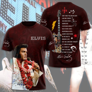 Elvis Presley 3D Apparel - TMTHU4506