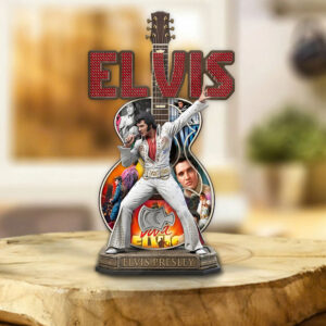Elvis Presley Custom Shape Acrylic Plaque - TMTHU4778