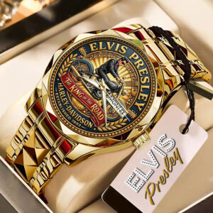 Elvis Presley Alloy Luxury Quartz Watch - TMTHU4436