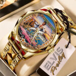 Elvis Presley Alloy Luxury Quartz Watch – TMTHU5356