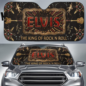 Elvis Presley Auto Sun Shade - TMTHU4856