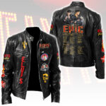 Elvis Presley Motorcycle Leather Jacket – HOATT17268