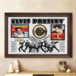 Elvis Presley Rectangle Canvas With Inner Frame – TMTHU4694
