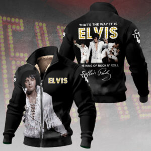 Elvis Presley Thick Knit Fleece Jacket - HOATT17183