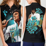 Elvis Presley Women Sleeveless Polo Shirt – HOATT17329