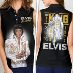 Elvis Presley Women Sleeveless Polo Shirt – HOATT17330
