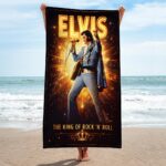 Elvis Presley Rectangle Beach Towel – HOATT17208