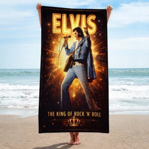 Elvis Presley Rectangle Beach Towel - HOATT17208