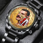 Freddie Mercury 80th Anniversary 2026 Black Stainless Steel Watch – TMTHU5399