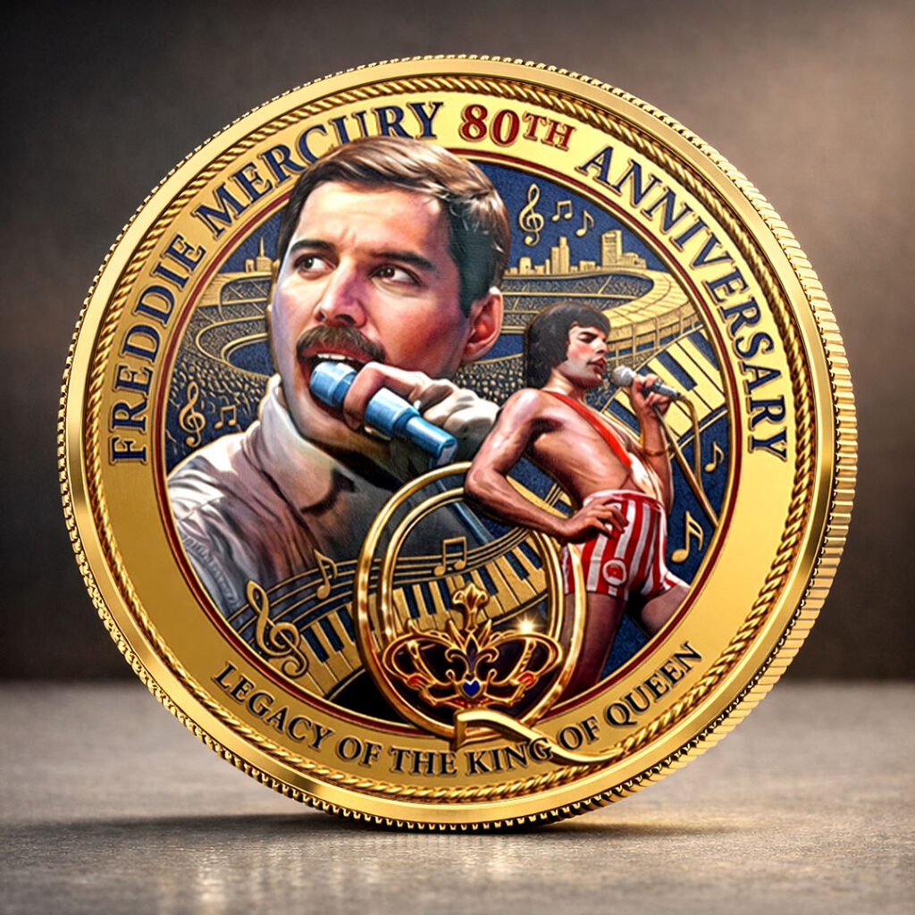 Freddie Mercury 80th Anniversary 2026 Commemorative Coin TMTHU5329 freddie-mercury-80th-anniversary-2026-commemorative-coin-tmthu5329