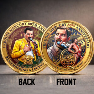 Freddie Mercury 80th Anniversary 2026 Commemorative Coin - TMTHU5329
